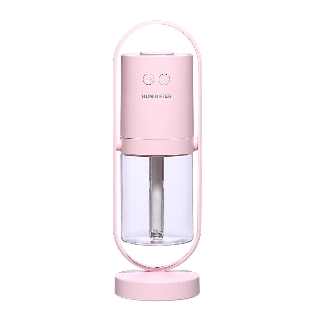 Mini Air Humidifier com Projetor de Luz Noturnaf