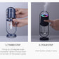 Mini Air Humidifier com Projetor de Luz Noturnaf