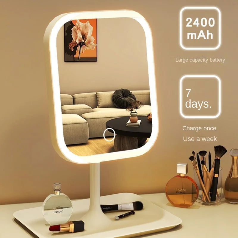 LED Makeup Mirror with 3 Color Light – Touch Control