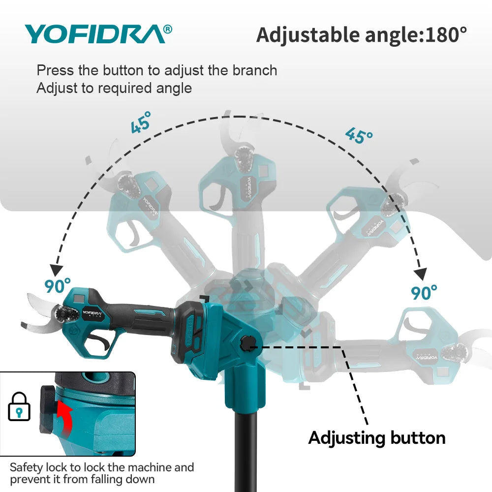 3-in-1 multifunctional electric pruning chainsaw
