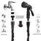 Expandable High-Pressure Garden Hose with Spray Gun