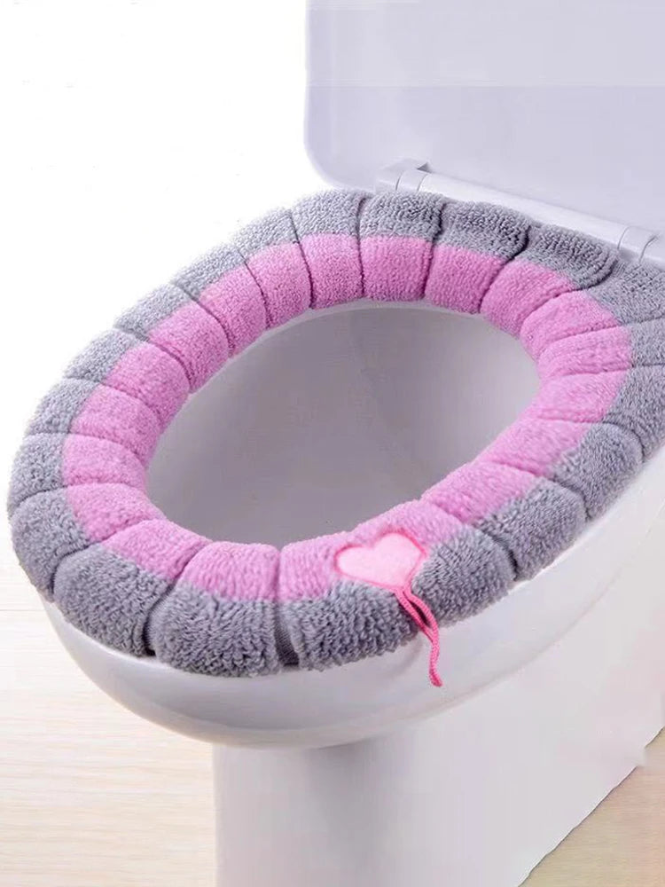Toilet Seat Cover for Winter Comfort