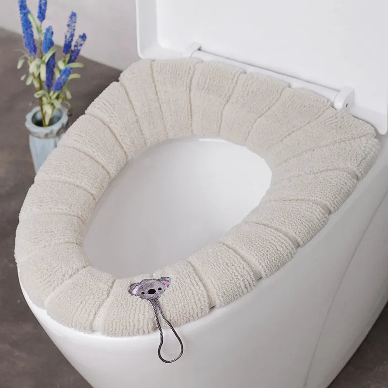Toilet Seat Cover for Winter Comfort